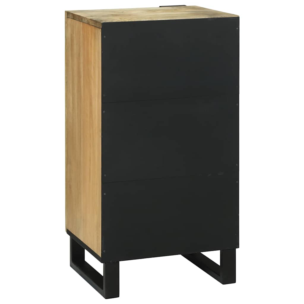 Buffet Marron 40 x 33 x 75 cm bois de manguier massif - XIOS