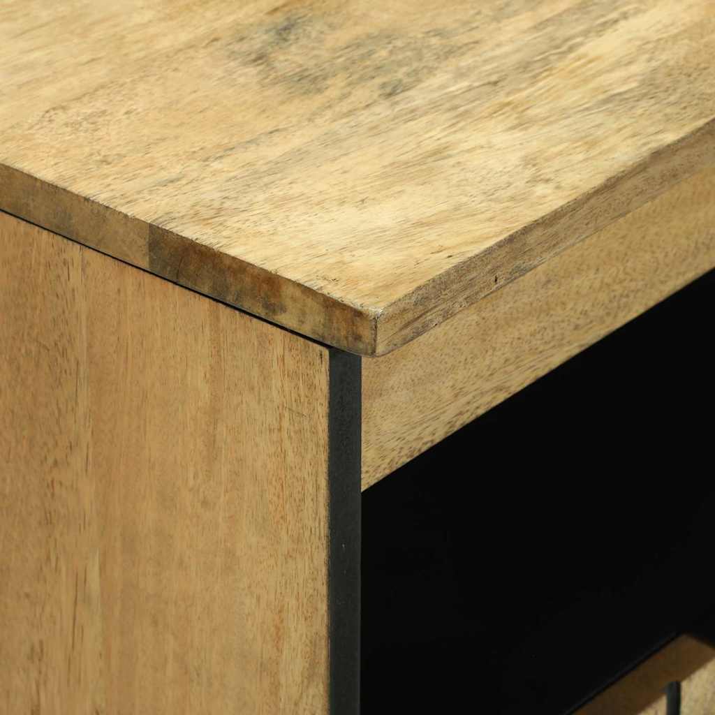 Buffet Marron 60 x 33 x 75 cm bois de manguier massif - XIOS