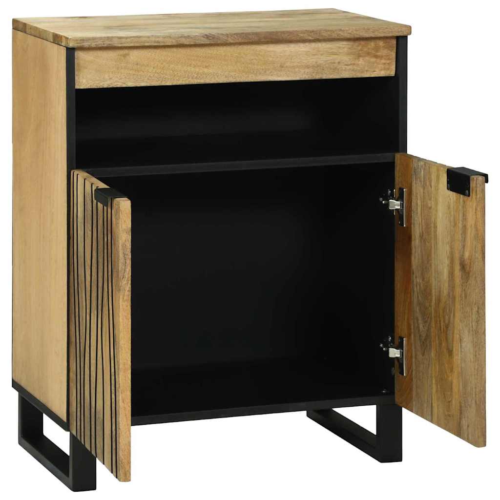 Buffet Marron 60 x 33 x 75 cm bois de manguier massif - XIOS