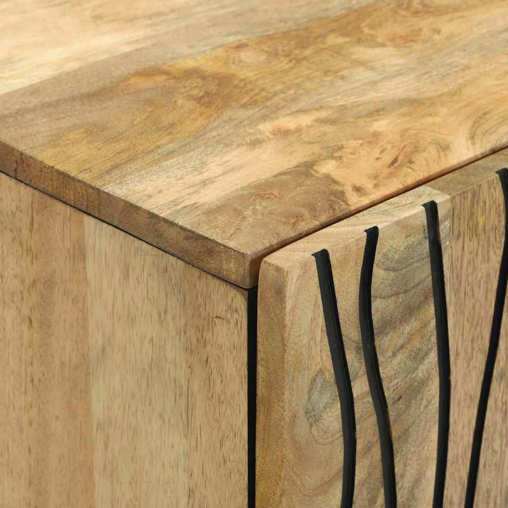 Buffet Marron 60 x 33 x 75 cm bois de manguier massif - XIOS