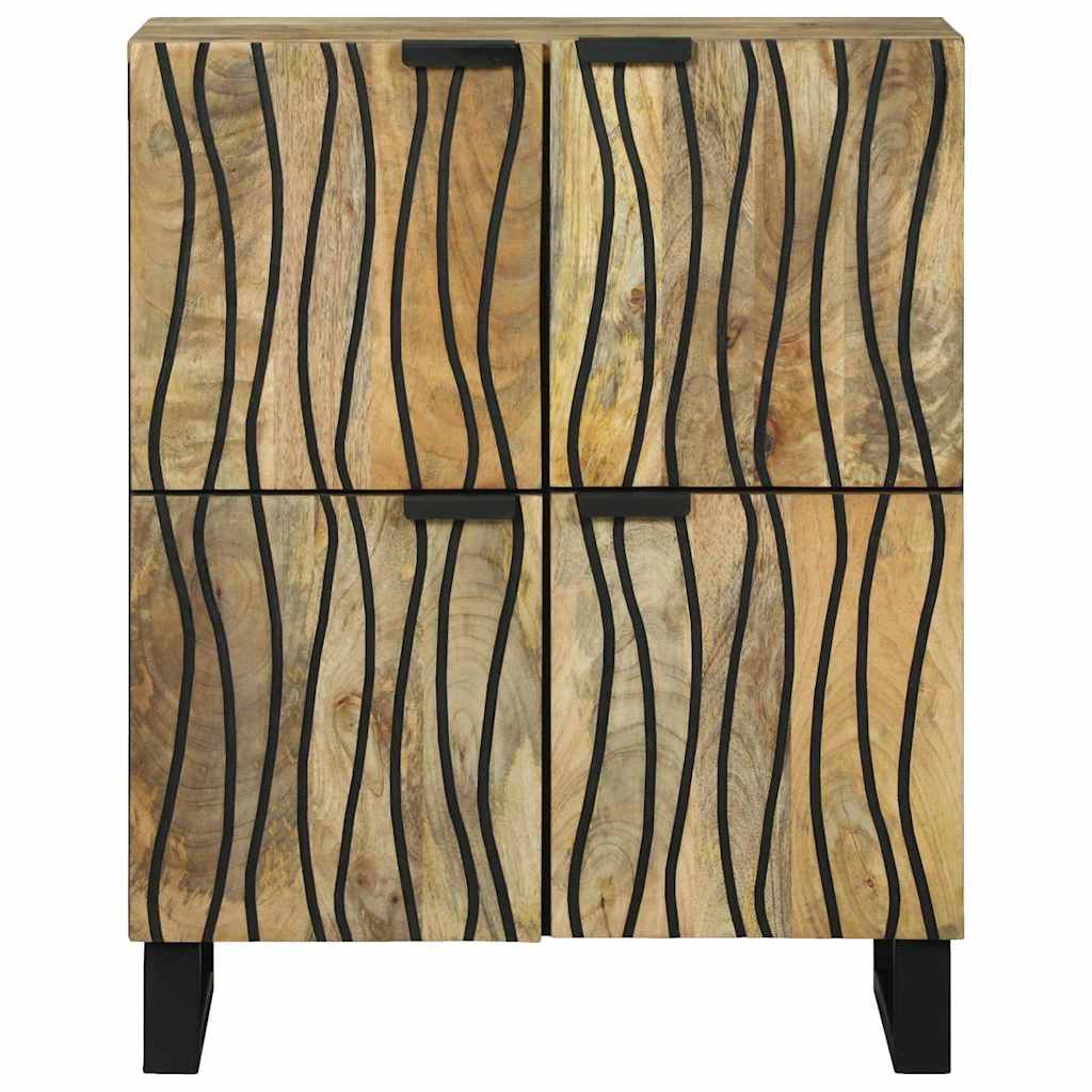 Buffet Marron 60 x 33 x 75 cm bois de manguier massif - XIOS