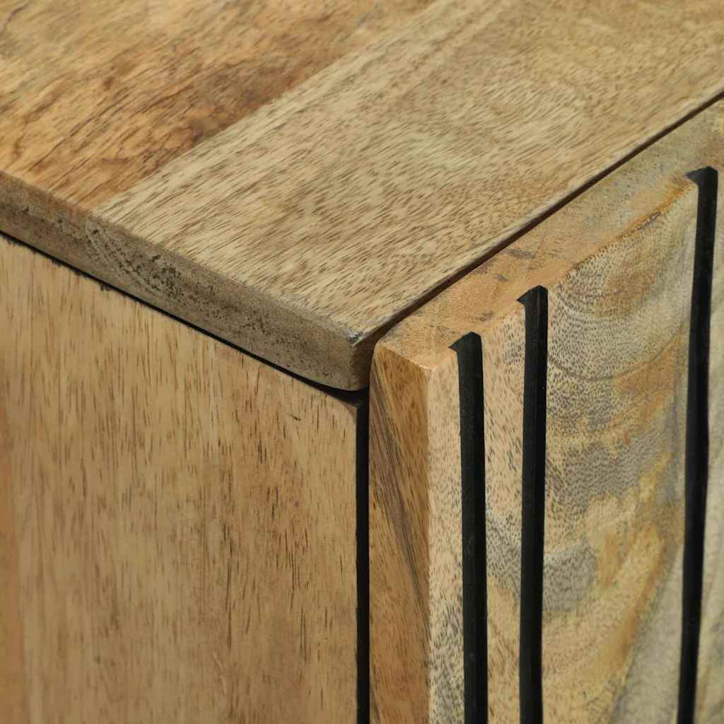 Buffet Marron 90 x 33 x 75 cm bois de manguier massif - XIOS