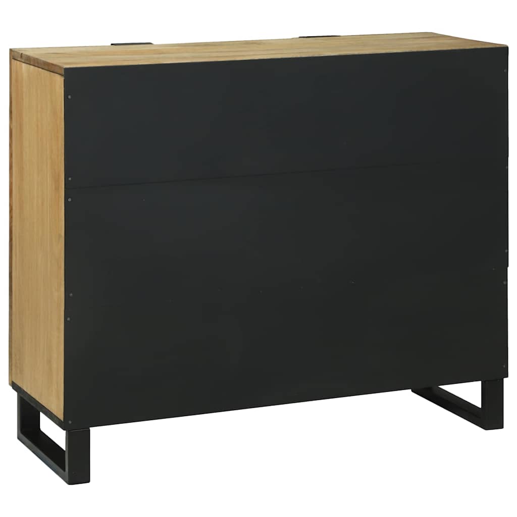 Buffet Marron 90 x 33 x 75 cm bois de manguier massif - XIOS