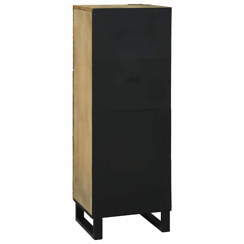 Highboard Marron 40 x 33 x 110 cm bois de manguier massif - XIOS
