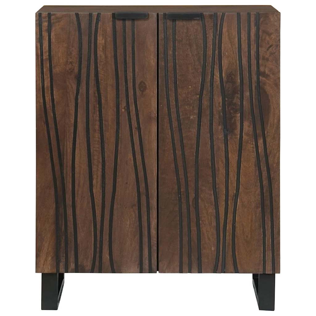 Buffet Marron 60 x 33.5 x 75 cm Bois de manguier massif - XIOS