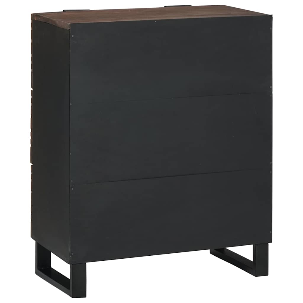 Buffet Marron 60 x 33.5 x 75 cm Bois de manguier massif - XIOS