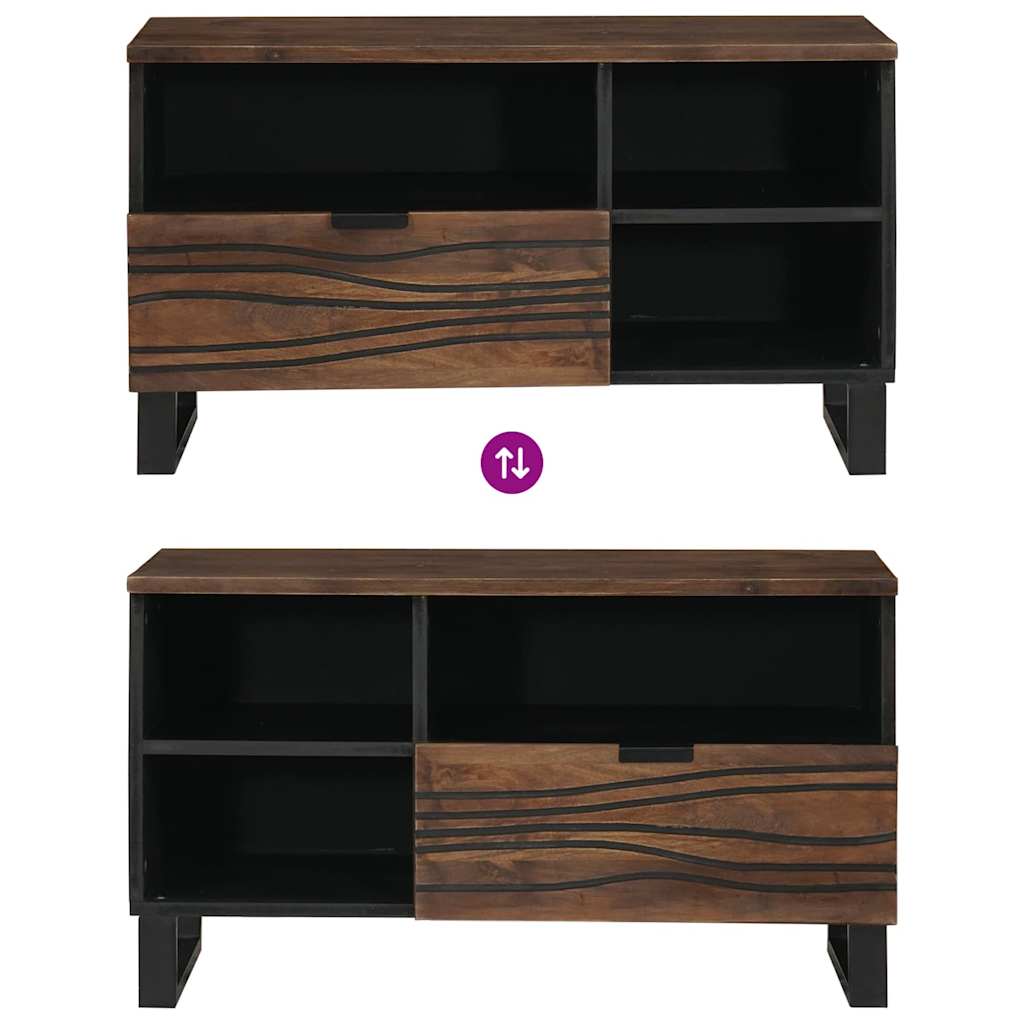 Unites TV avec tiroir Noyer 80 x 33 x 46 cm Bois d'ingénierie - XIOS