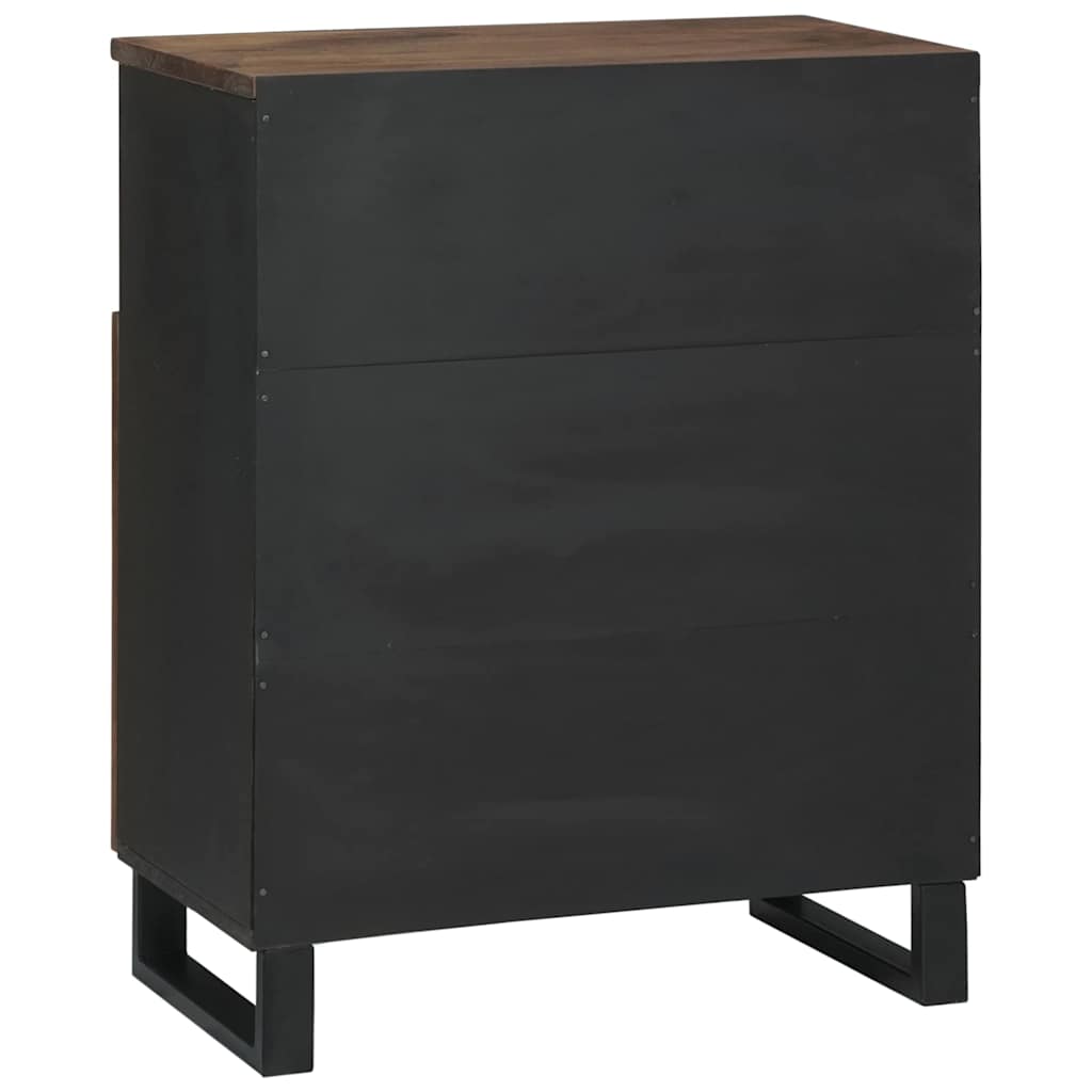 Buffet Marron 60 x 33 x 75 cm bois de manguier massif - XIOS