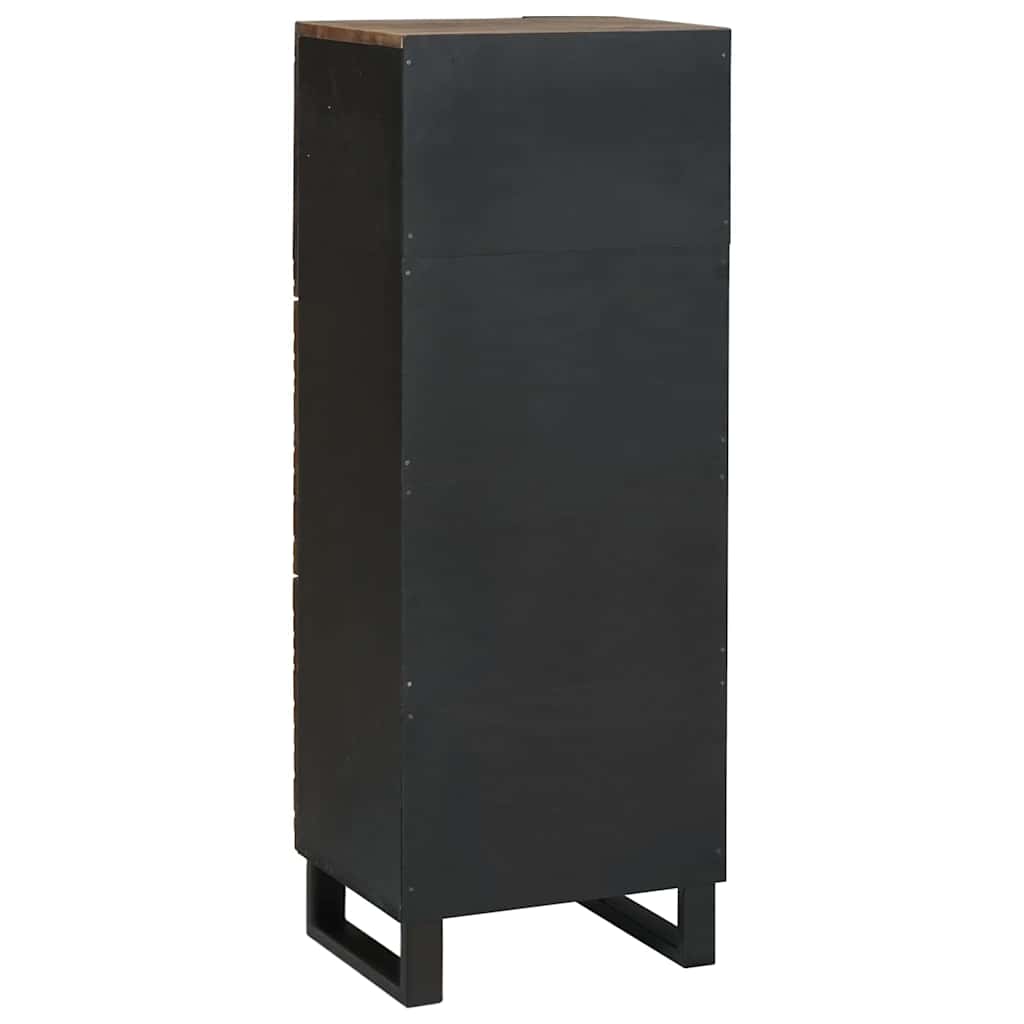 Haut Armoire Marron 40 x 33 x 110 cm bois de manguier massif - XIOS