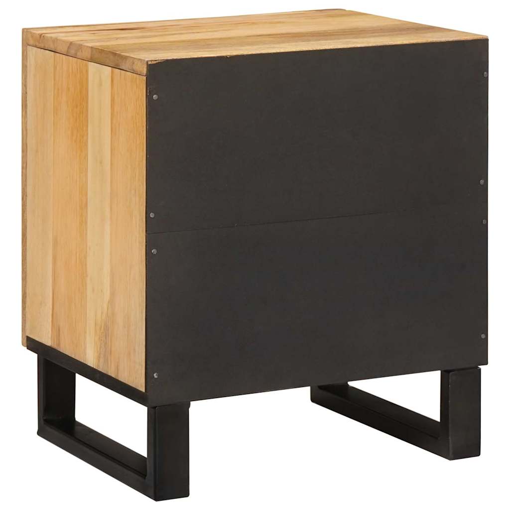 Cabinet de chevet 2 pcs Naturel 40 x 33,5 x 46 cm - XIOS