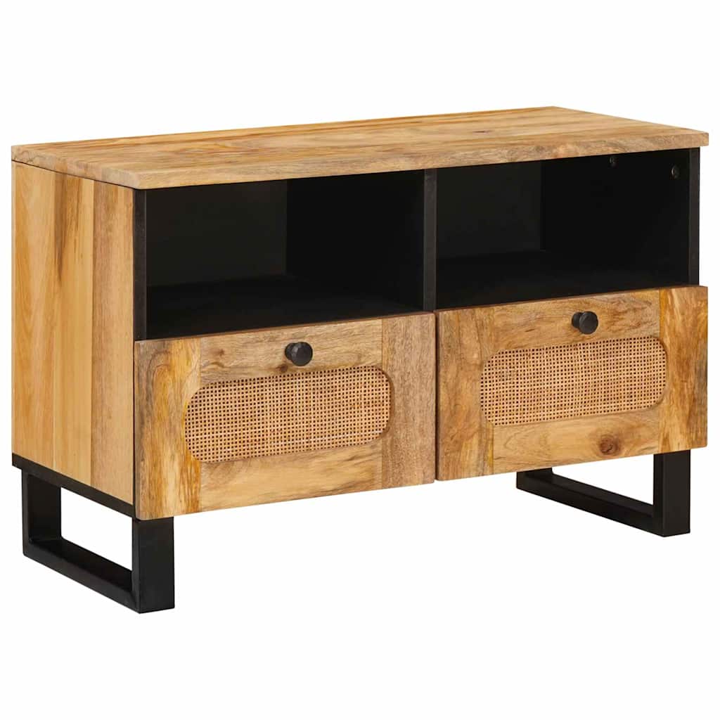 Meuble TV Marron 70 x 33 x 46 cm Bois de mangue massif - XIOS
