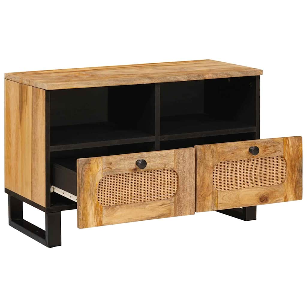 Meuble TV Marron 70 x 33 x 46 cm Bois de mangue massif - XIOS