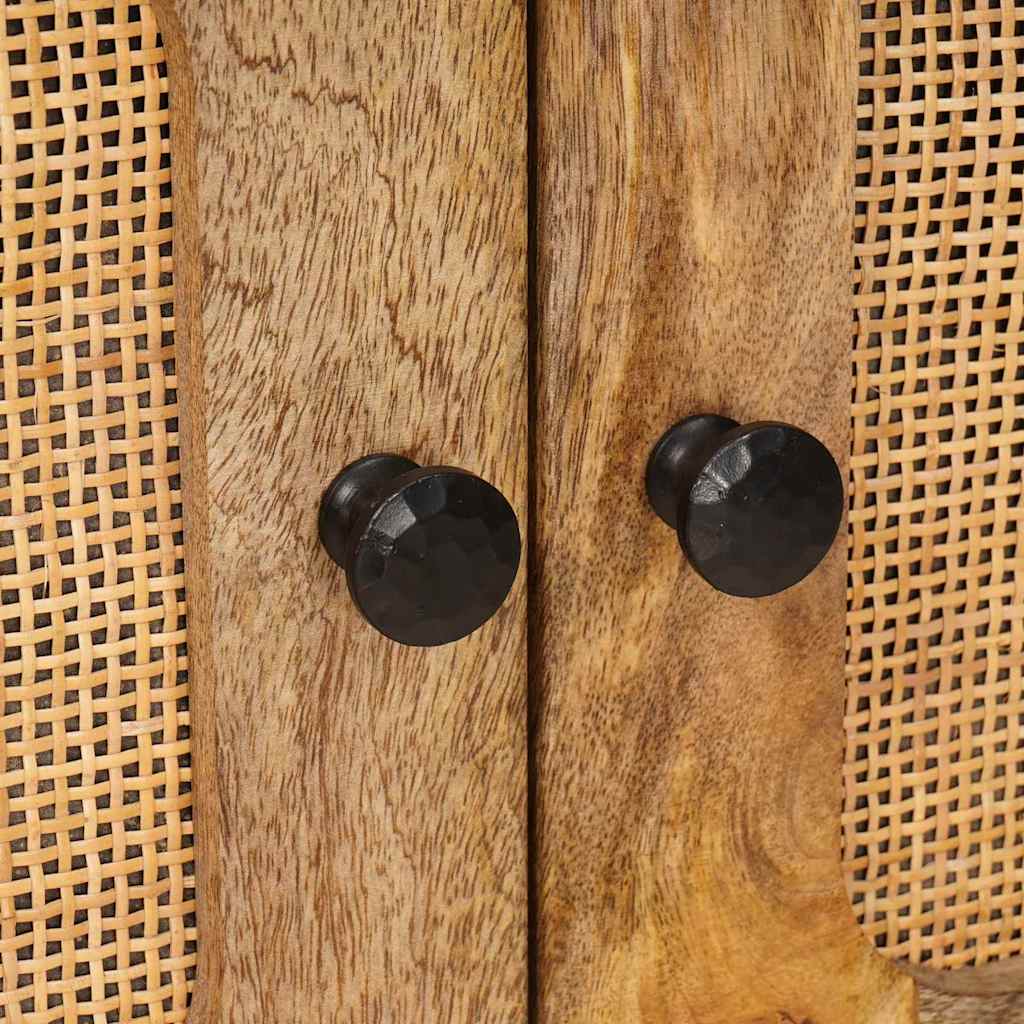 Table basse Naturel 80 x 50 x 40 cm Bois de mangue massif