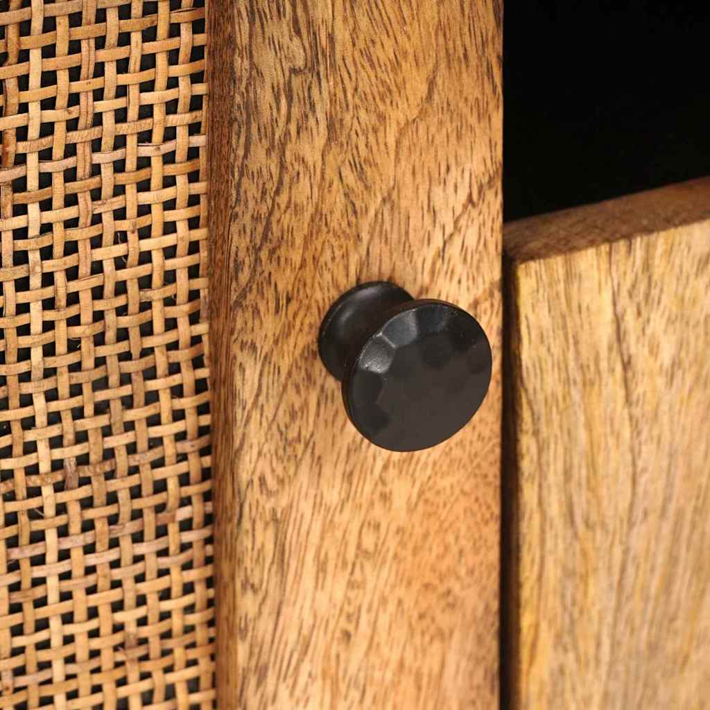 Meuble TV Marron 105 x 33 x 46 cm Bois de mangue massif - XIOS