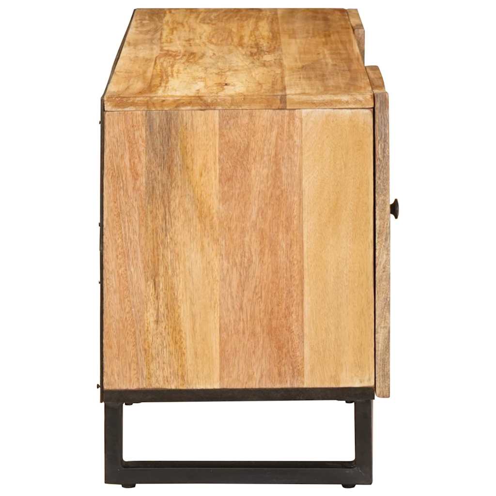 Meuble TV Marron 105 x 33 x 46 cm Bois de mangue massif - XIOS