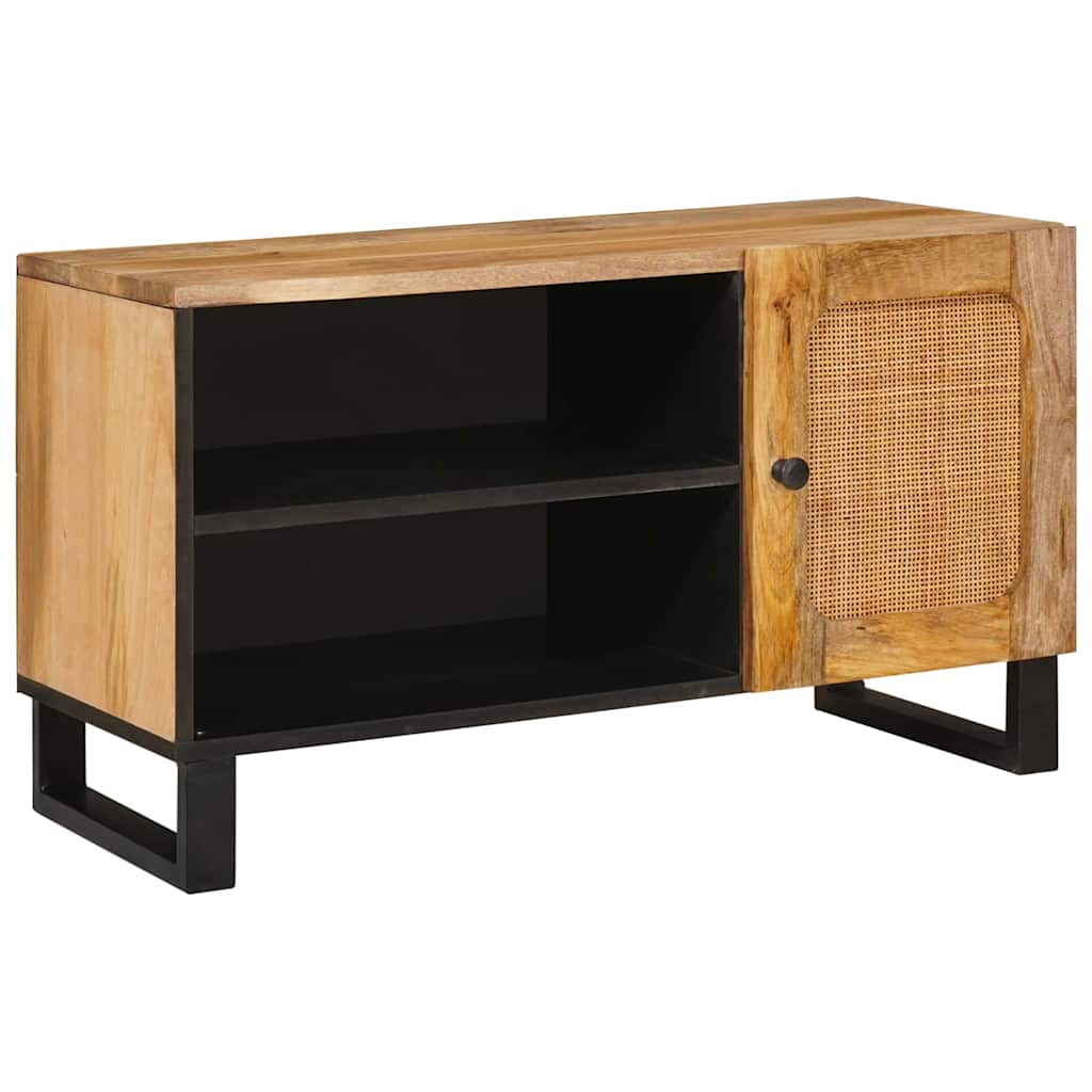 Meuble TV Marron 80 x 33 x 46 cm Bois de mangue massif - XIOS