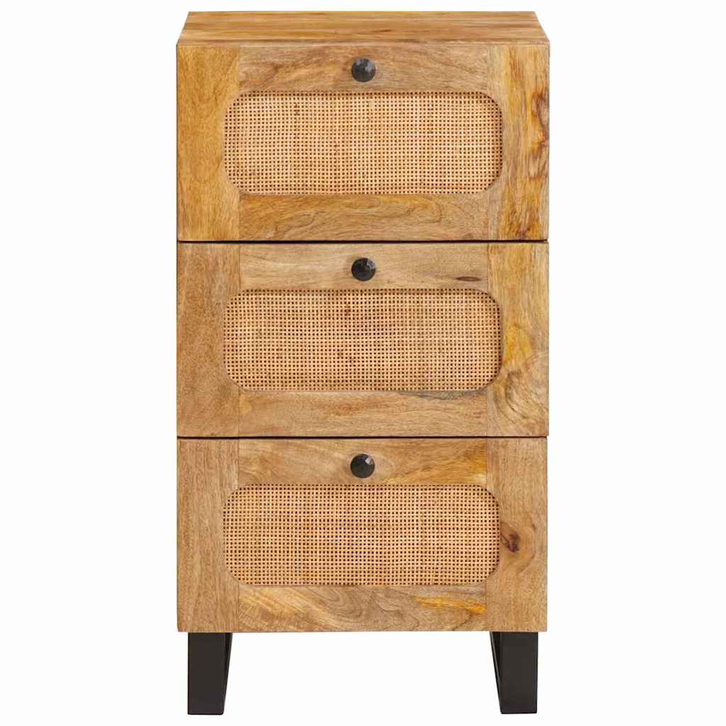 Buffet Marron 40 x 33,5 x 75 cm Bois de mangue massif - XIOS