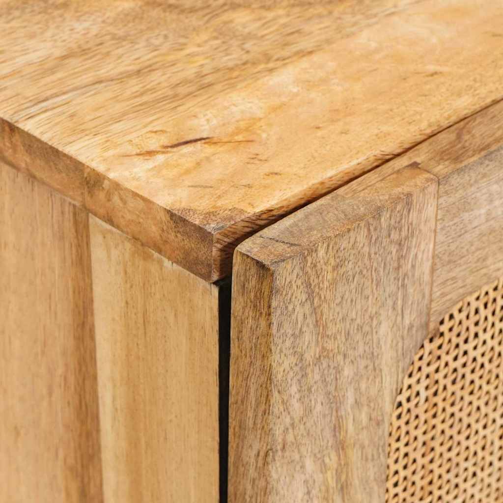Buffet avec porte Marron 40 x 33 x 75 cm Bois de mangue massif - XIOS