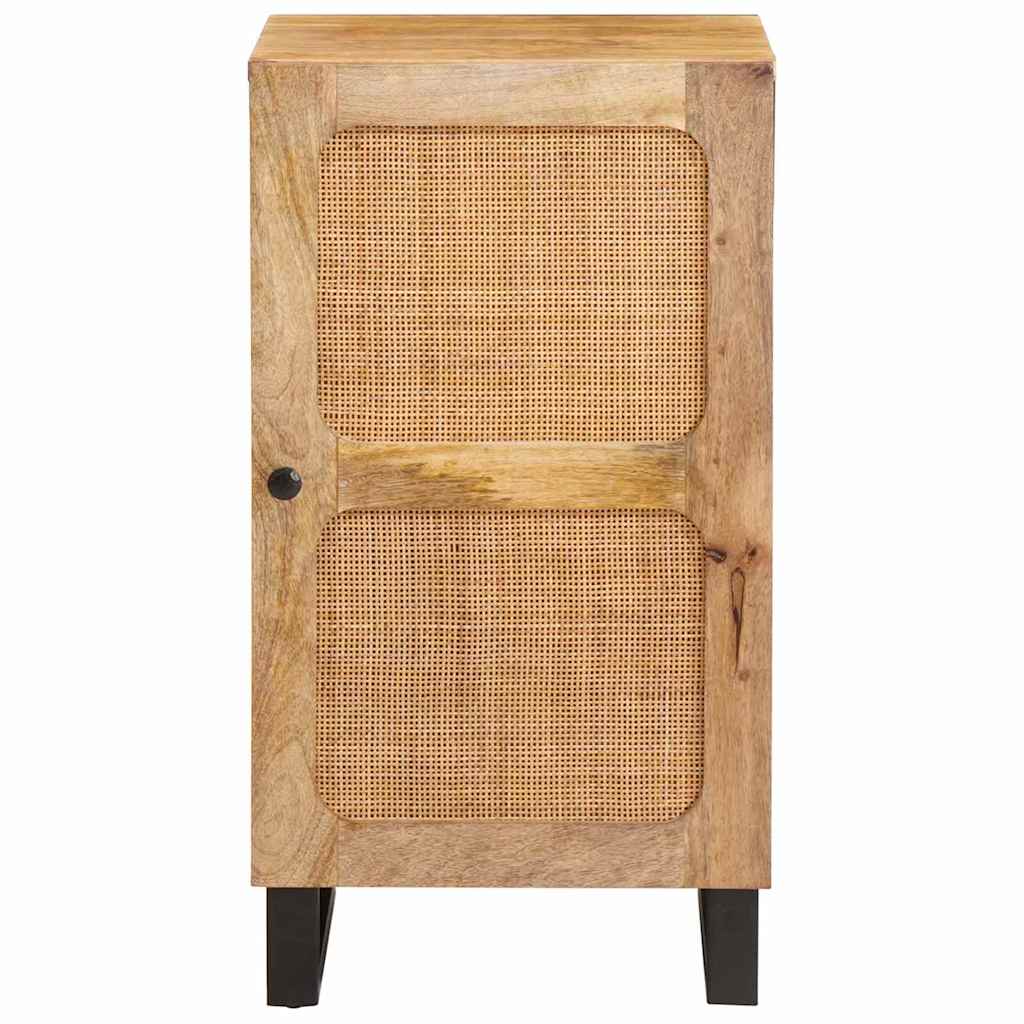 Buffet avec porte Marron 40 x 33 x 75 cm Bois de mangue massif - XIOS