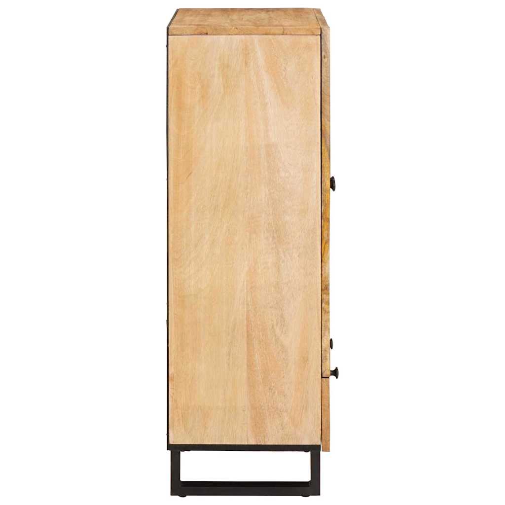 Buffet avec porte Marron 60 x 33 x 100 cm Bois de mangue massif - XIOS