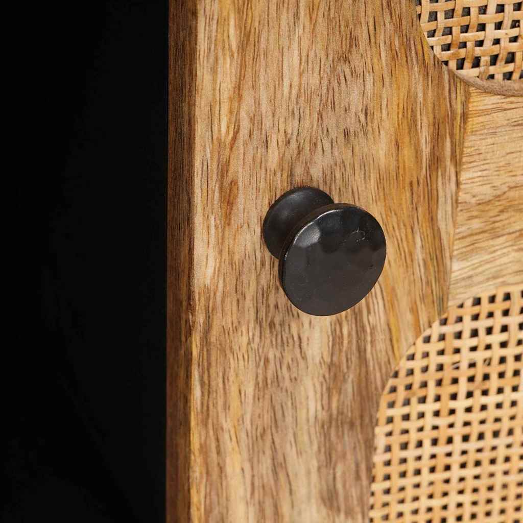 Haut Armoire Marron 90 x 33 x 75 cm Bois de mangue massif - XIOS