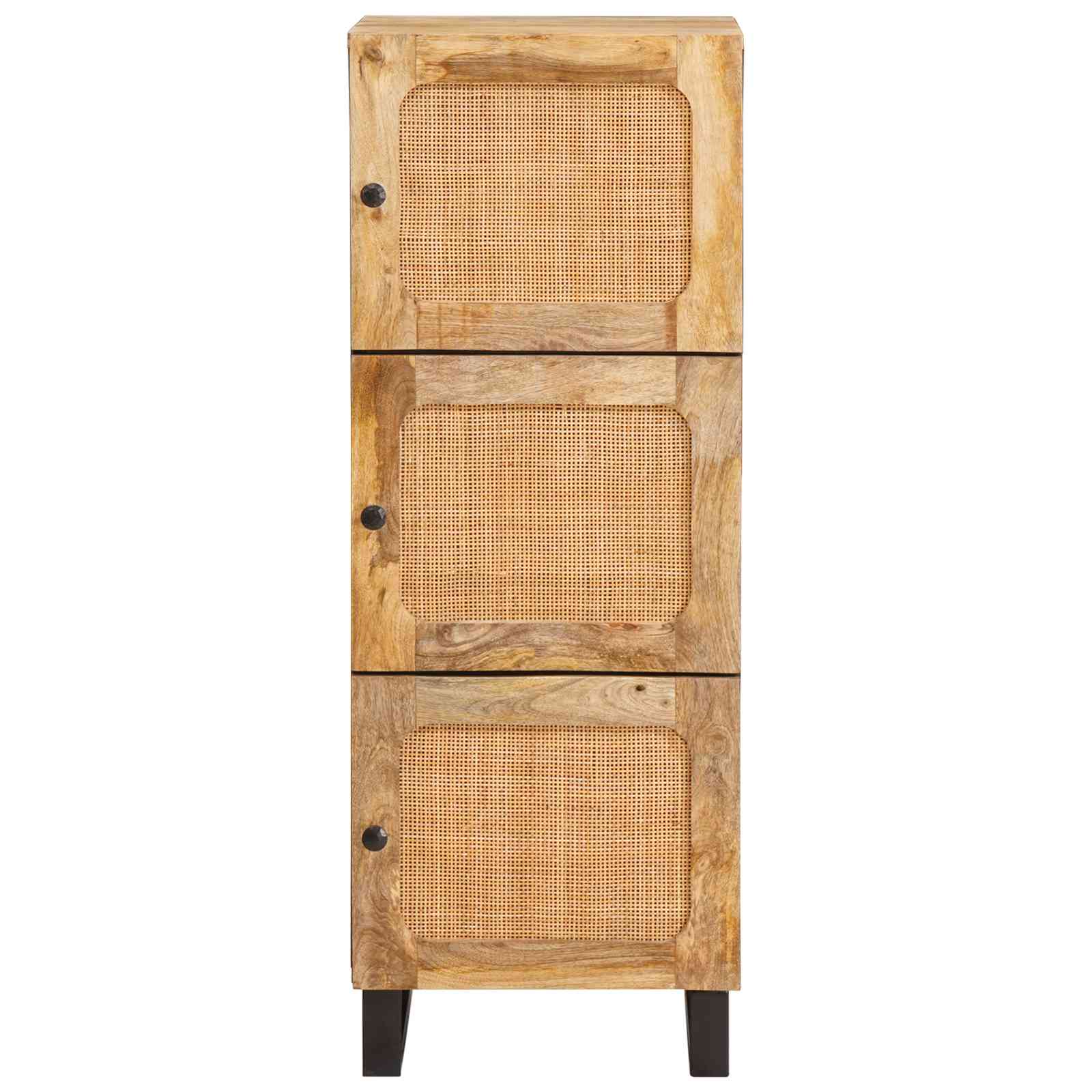 Haut Armoire Marron 90 x 33 x 75 cm Bois de mangue massif - XIOS