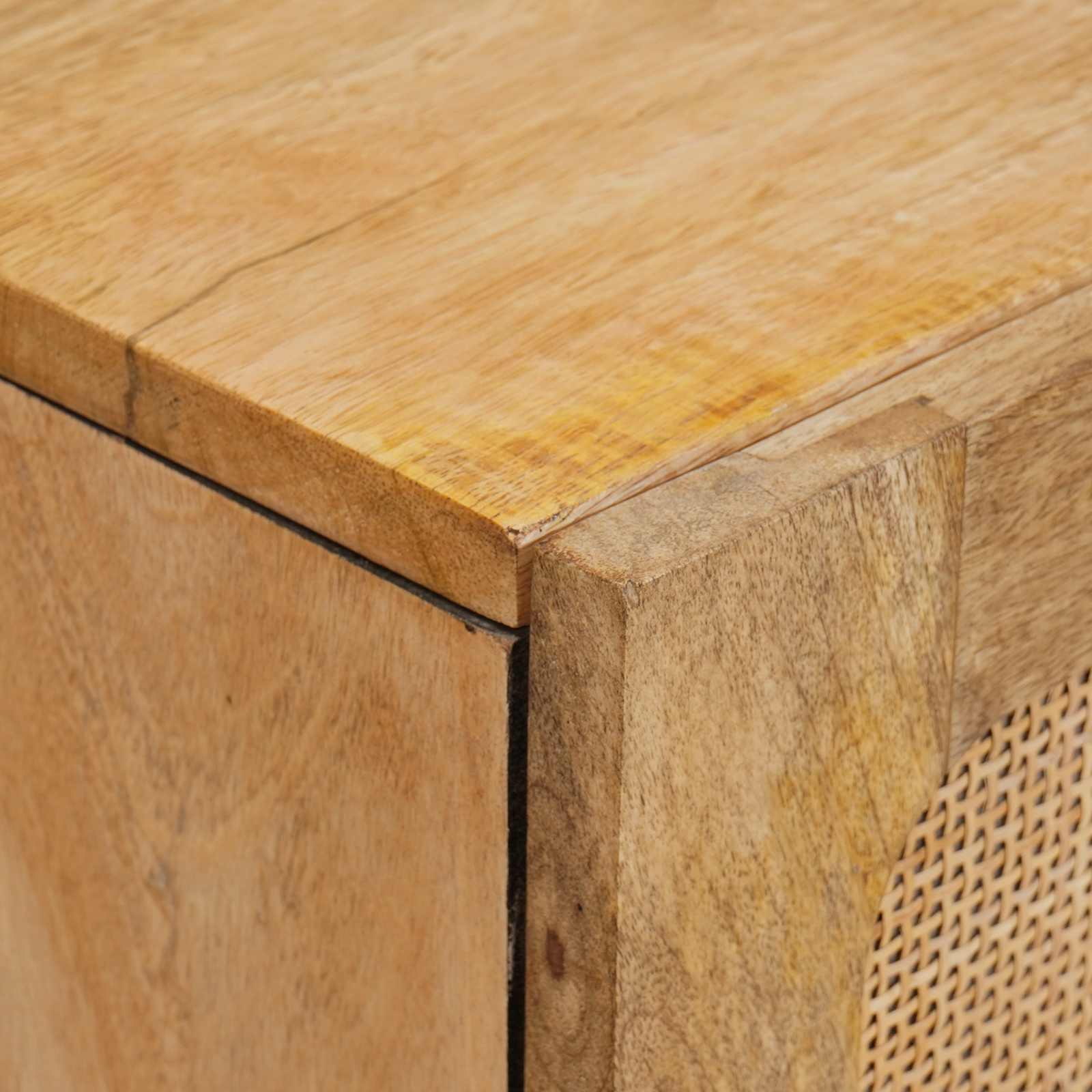 Haut Armoire Marron 40 x 33 x 110 cm Bois de mangue massif - XIOS