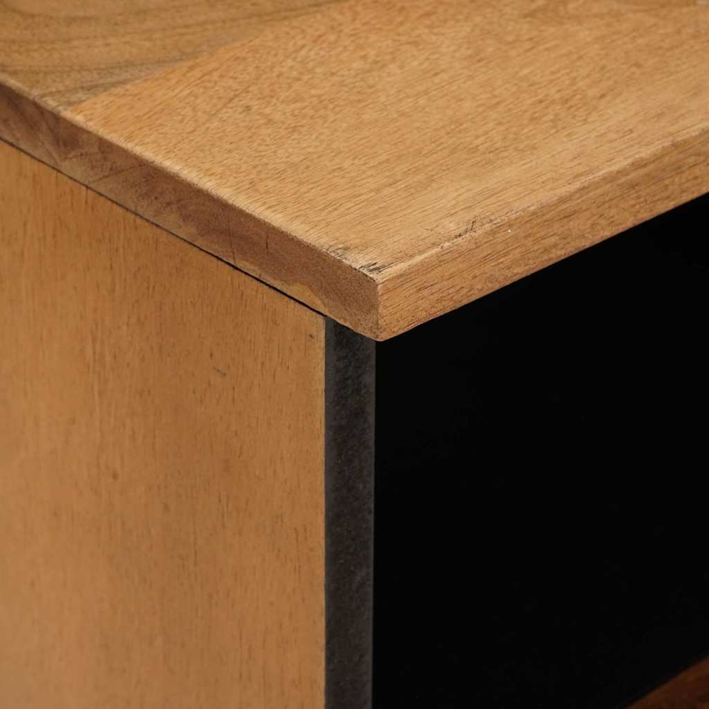 Meuble TV Marron clair 70 x 33 x 46 cm bois de manguier massif XIOS