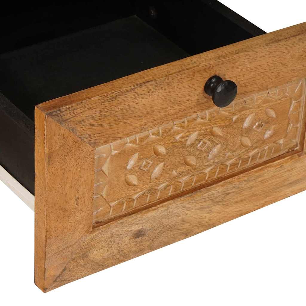 Meuble TV Marron clair 70 x 33 x 46 cm bois de manguier massif XIOS