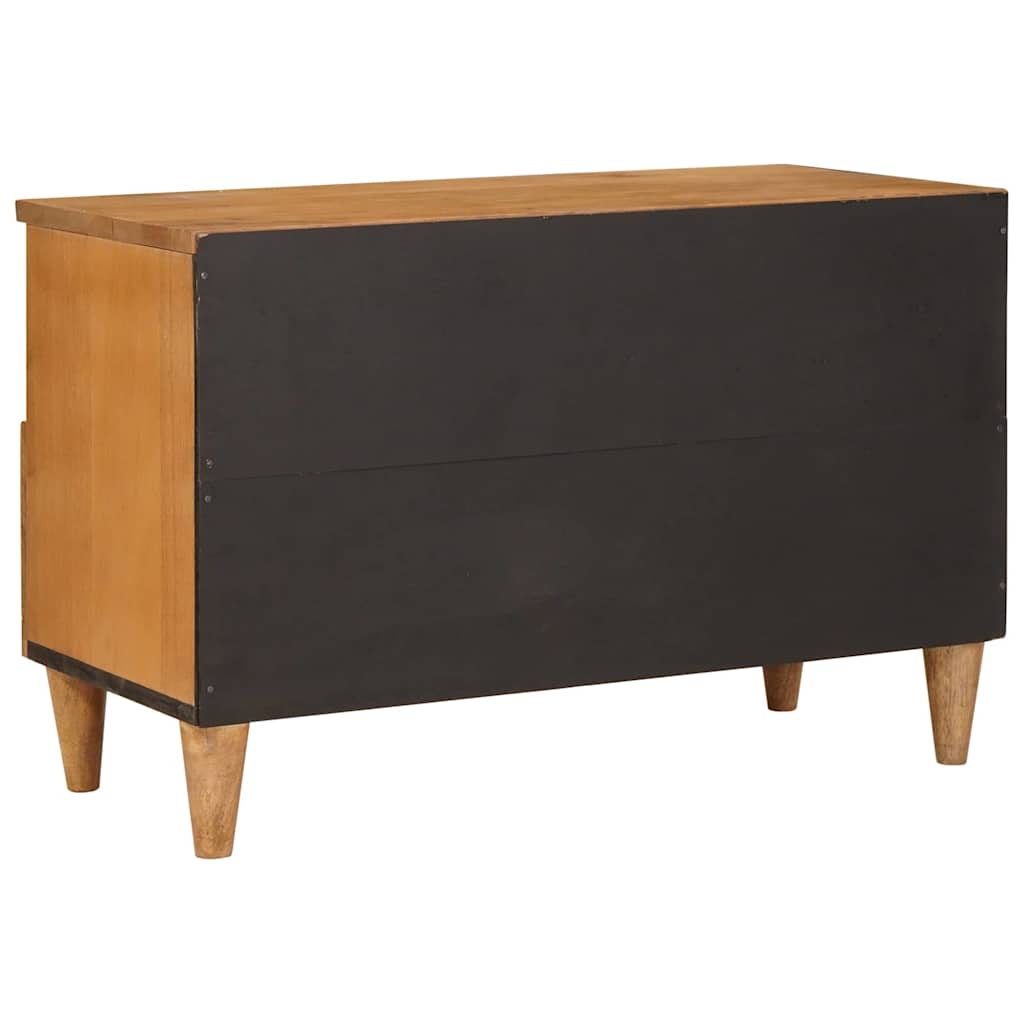 Meuble TV Marron clair 70 x 33 x 46 cm bois de manguier massif XIOS