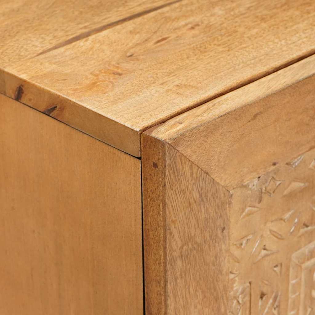 Buffet Marron clair 60 x 33 x 75 cm bois de manguier massif