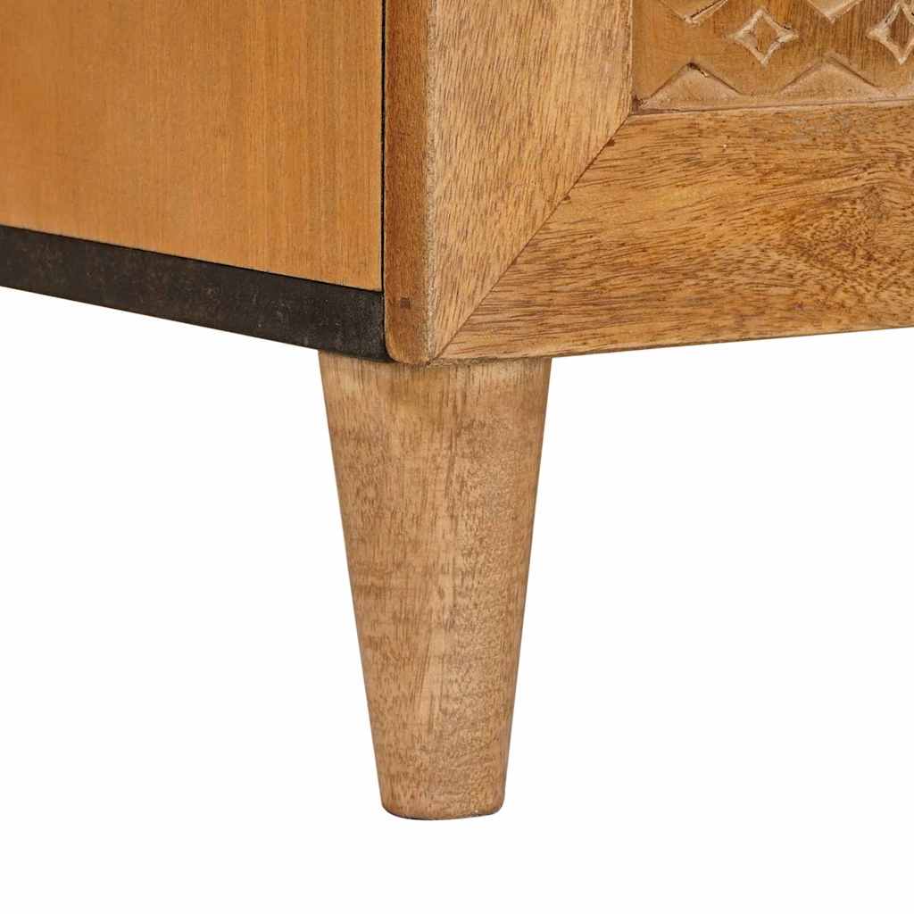 Buffet Marron clair 60 x 33 x 75 cm bois de manguier massif
