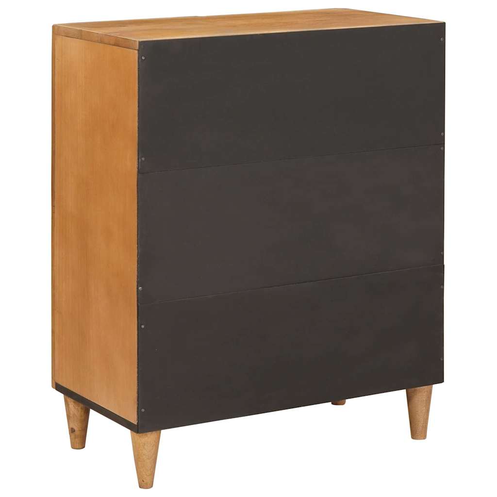Buffet Marron clair 60 x 33 x 75 cm bois de manguier massif