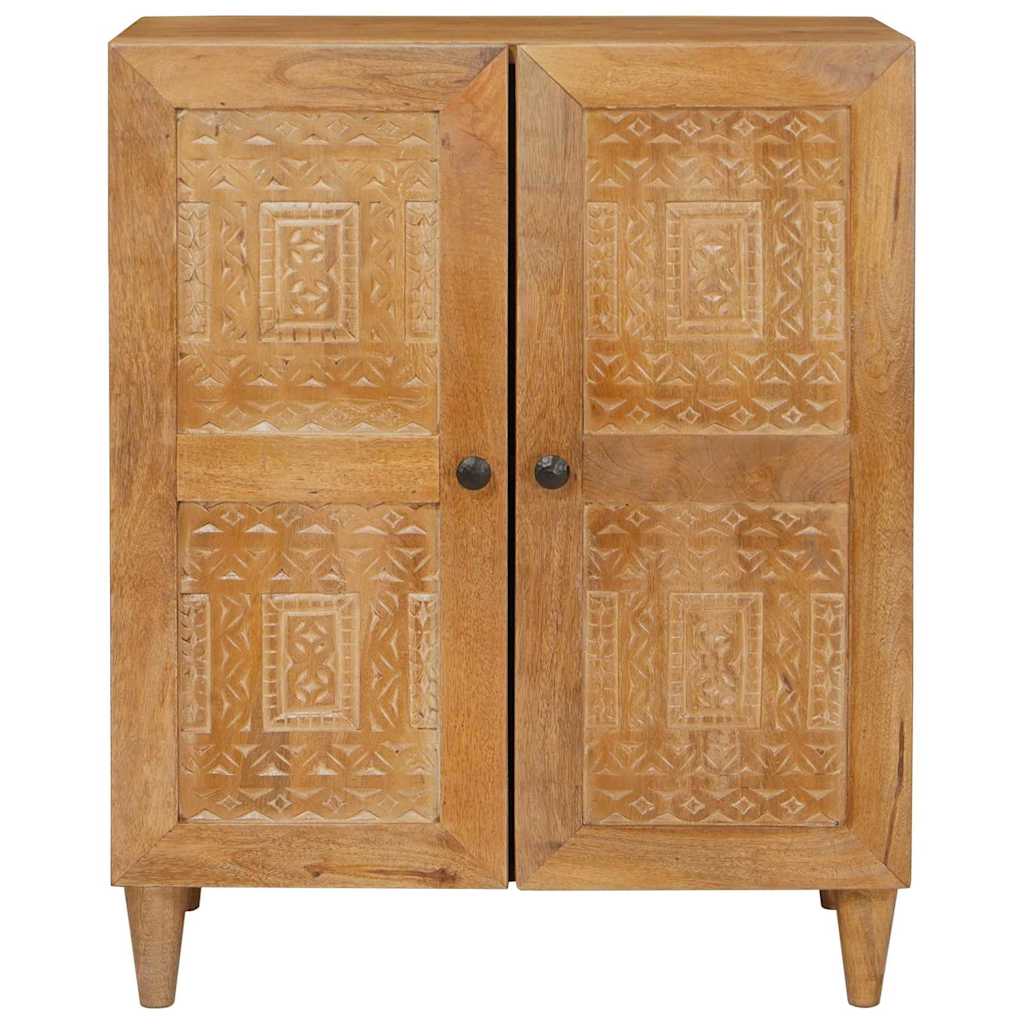 Buffet Marron clair 60 x 33 x 75 cm bois de manguier massif