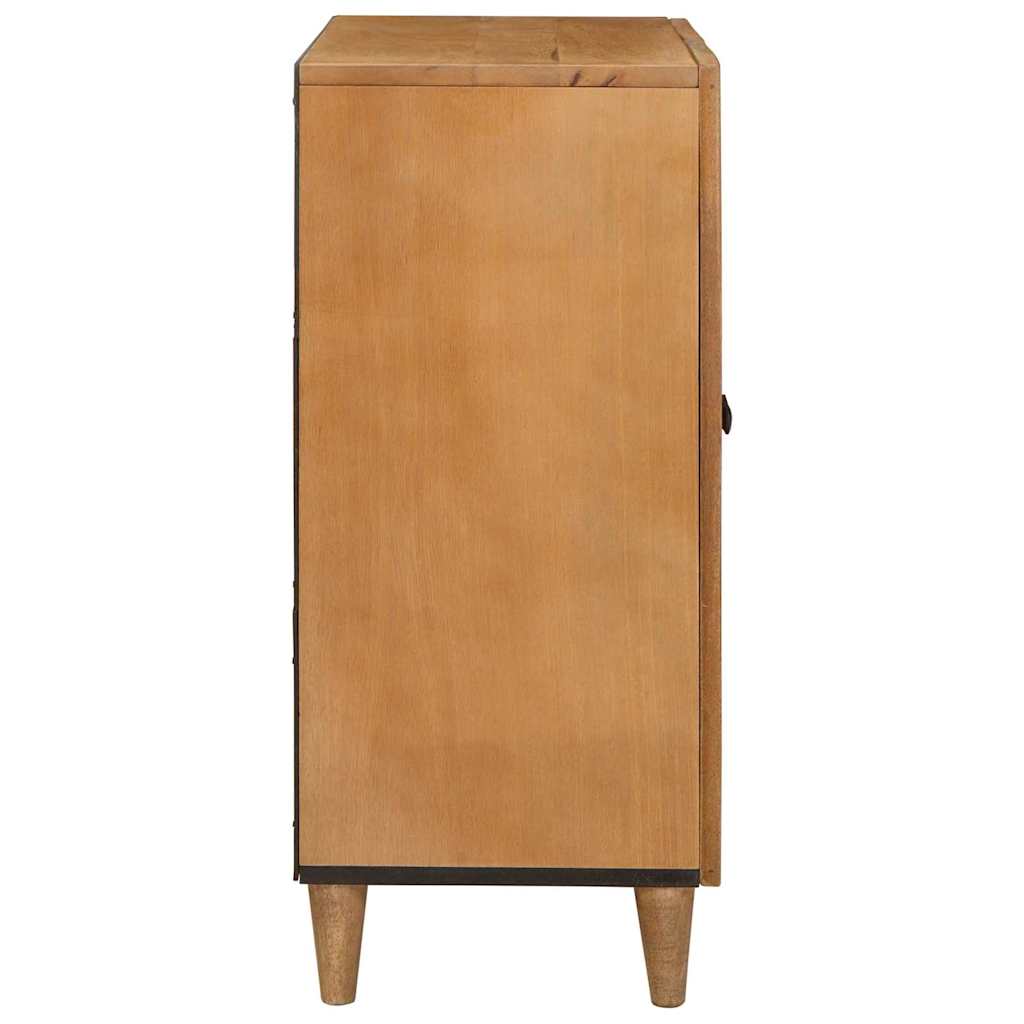 Buffet Marron clair 60 x 33 x 75 cm bois de manguier massif