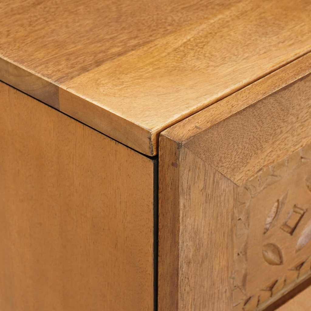 Buffet Marron clair 60 x 33 x 75 cm bois de manguier massif