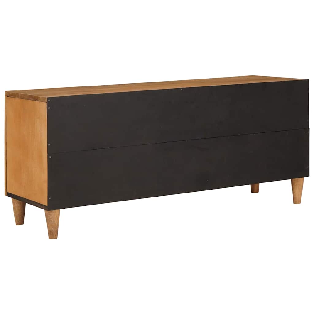 Meuble TV Marron clair 105 x 33 x 46 cm bois de manguier massif XIOS