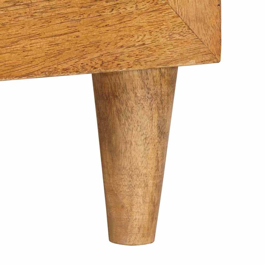 Meuble TV Marron clair 80 x 33 x 46 cm bois de manguier massif XIOS