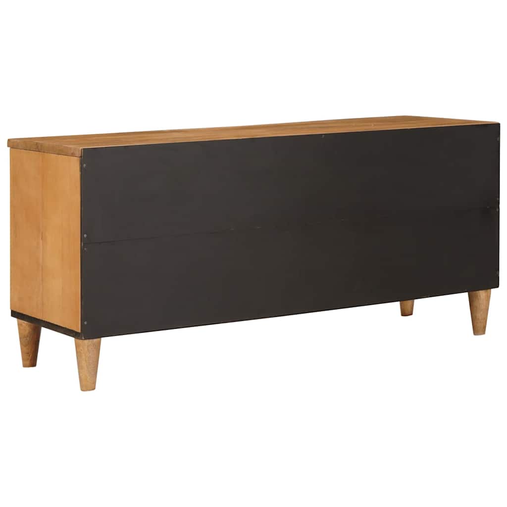 Meuble TV Marron clair 105 x 33 x 46 cm bois de manguier massif XIOS