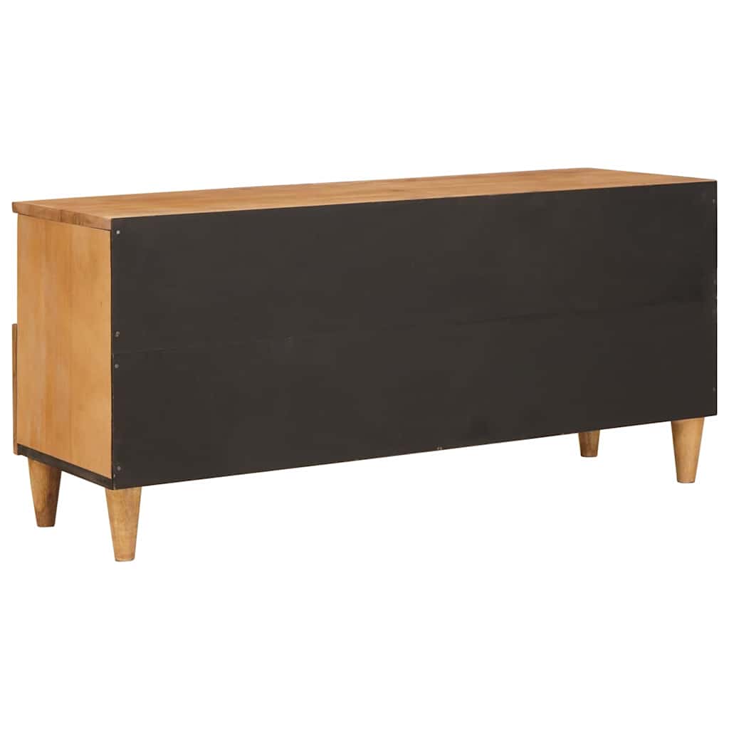 Meuble TV Marron clair 100 x 33 x 46 cm bois de manguier massif XIOS