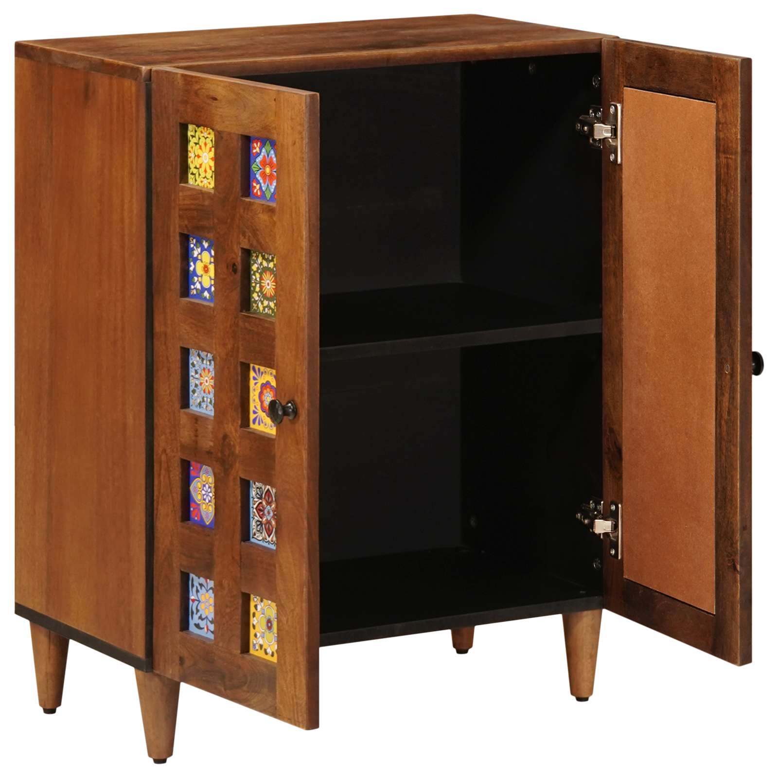 Buffet Noyer 60 x 33,5 x 75 cm Bois de mangue massif - XIOS