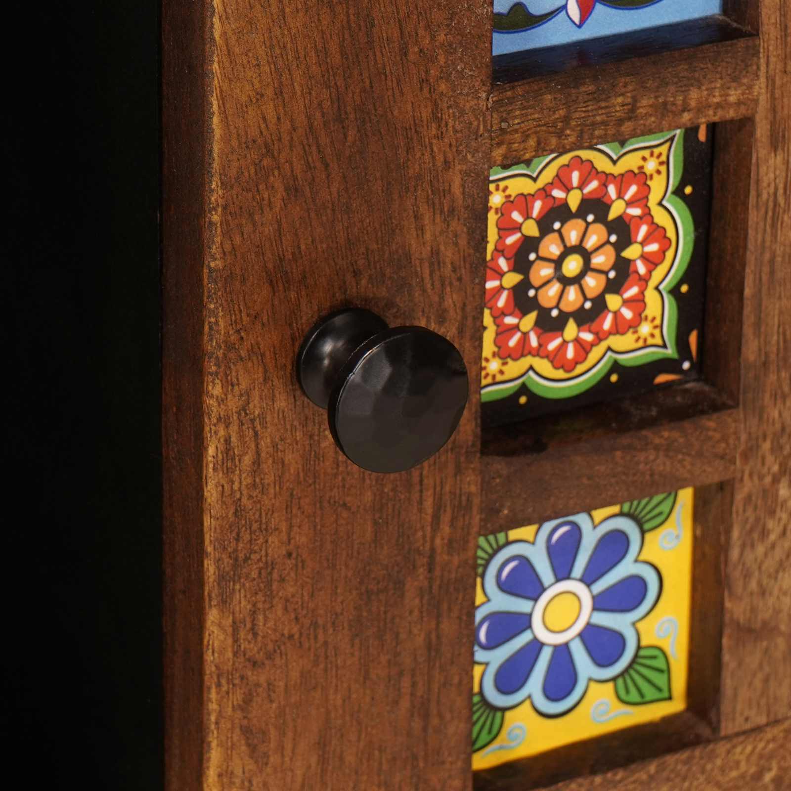 Table basse Marron 80 x 50 x 40 cm Bois de mangue massif - XIOS