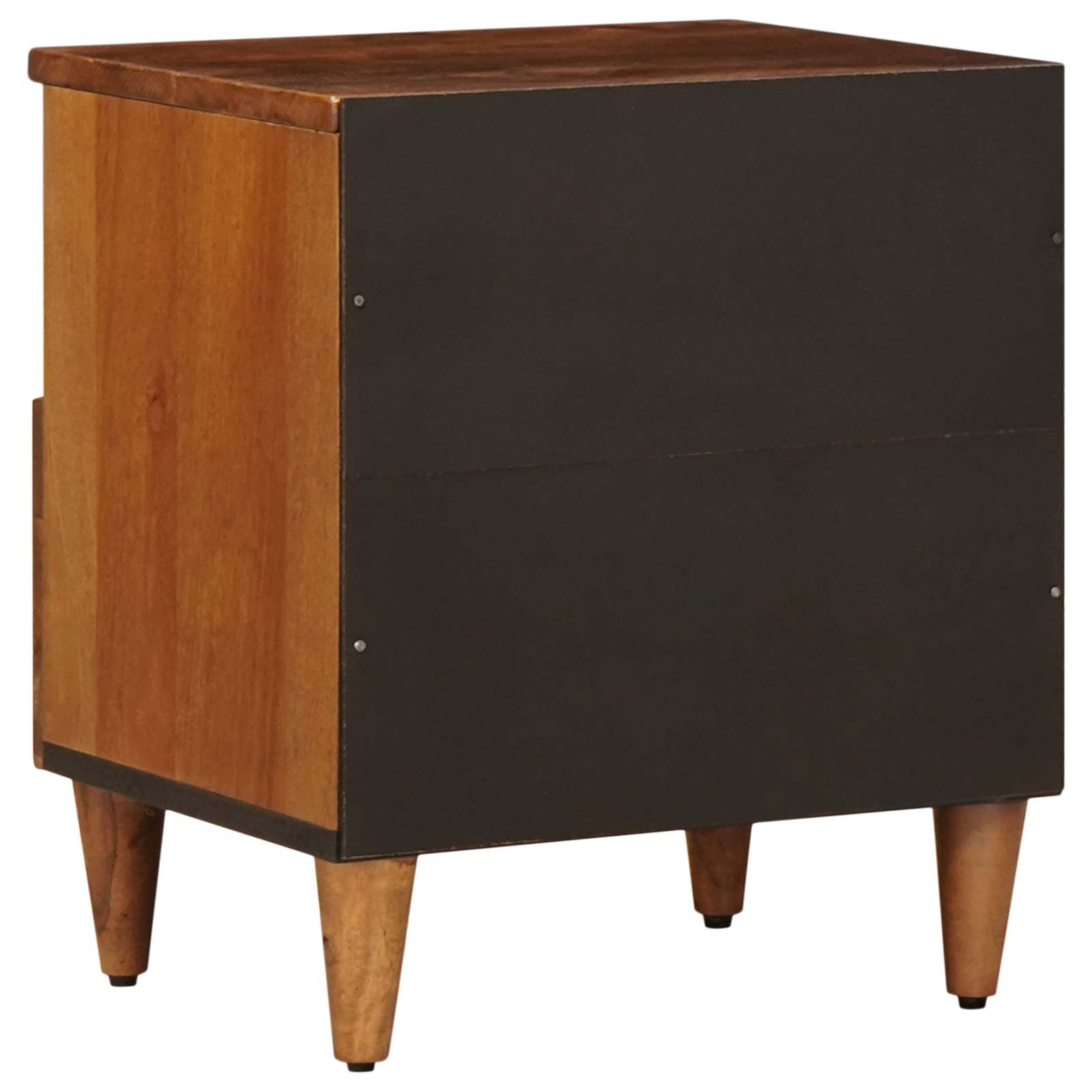 Cabinet de chevet avec tiroir 2 pcs Marron 40 x 33 x 46 cm - XIOS