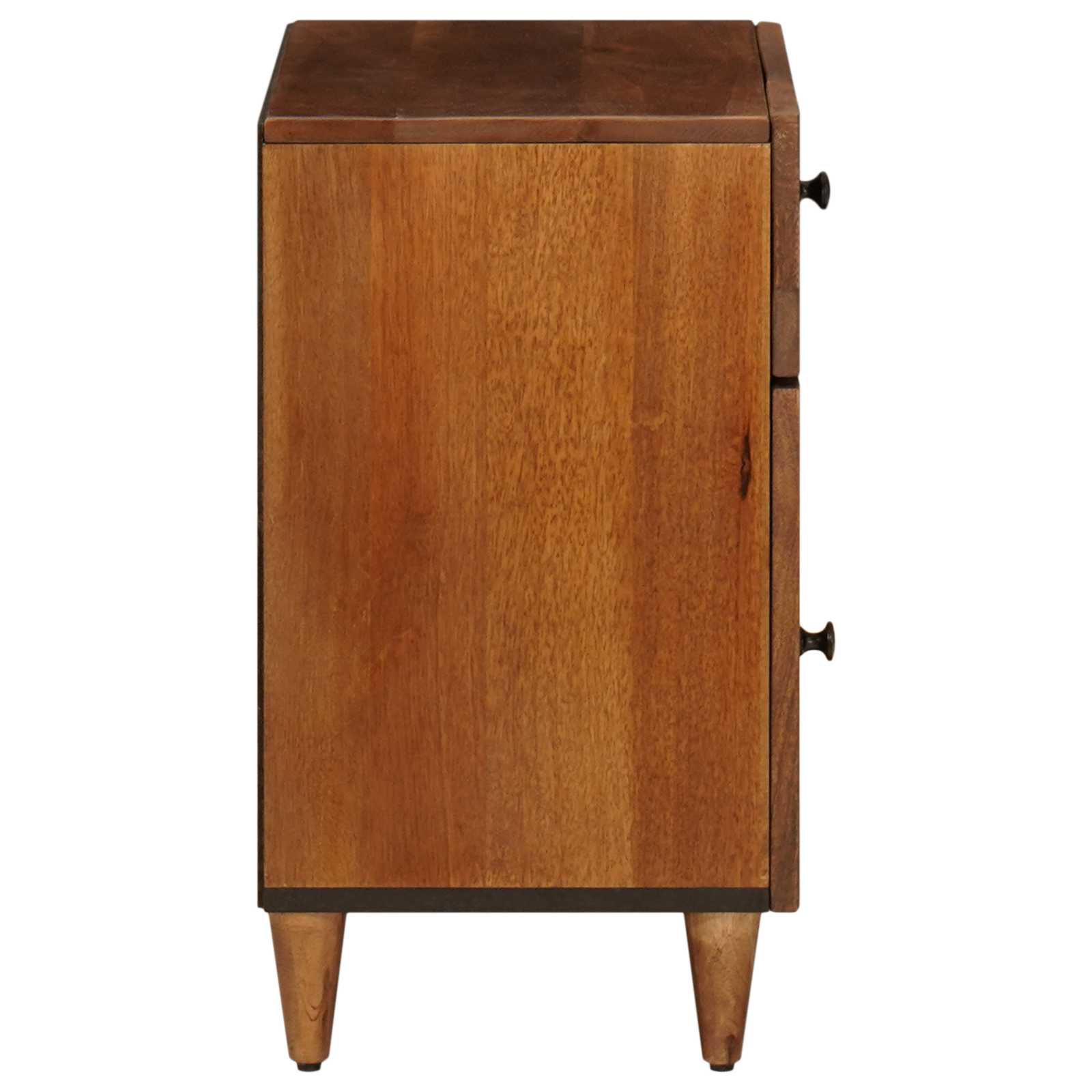 Cabinet de chevet Marron 50 x 33 x 60 cm Bois de mangue massif - XIOS