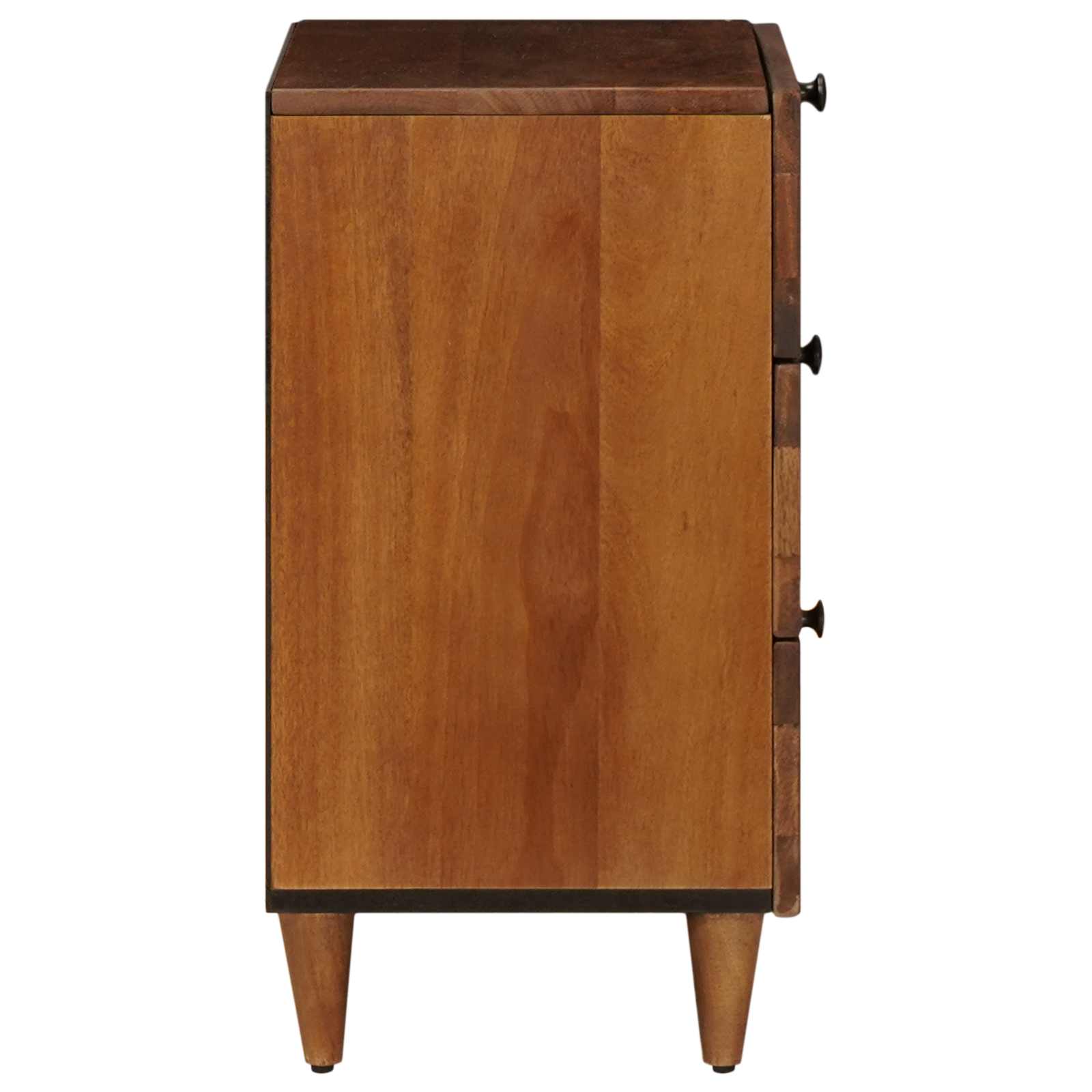Cabinet de chevet Marron 50 x 33 x 60 cm Bois de mangue massif - XIOS