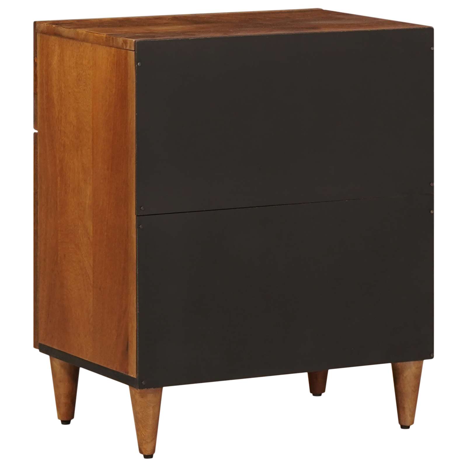 Cabinet de chevet Marron 50 x 33 x 60 cm Bois de mangue massif - XIOS