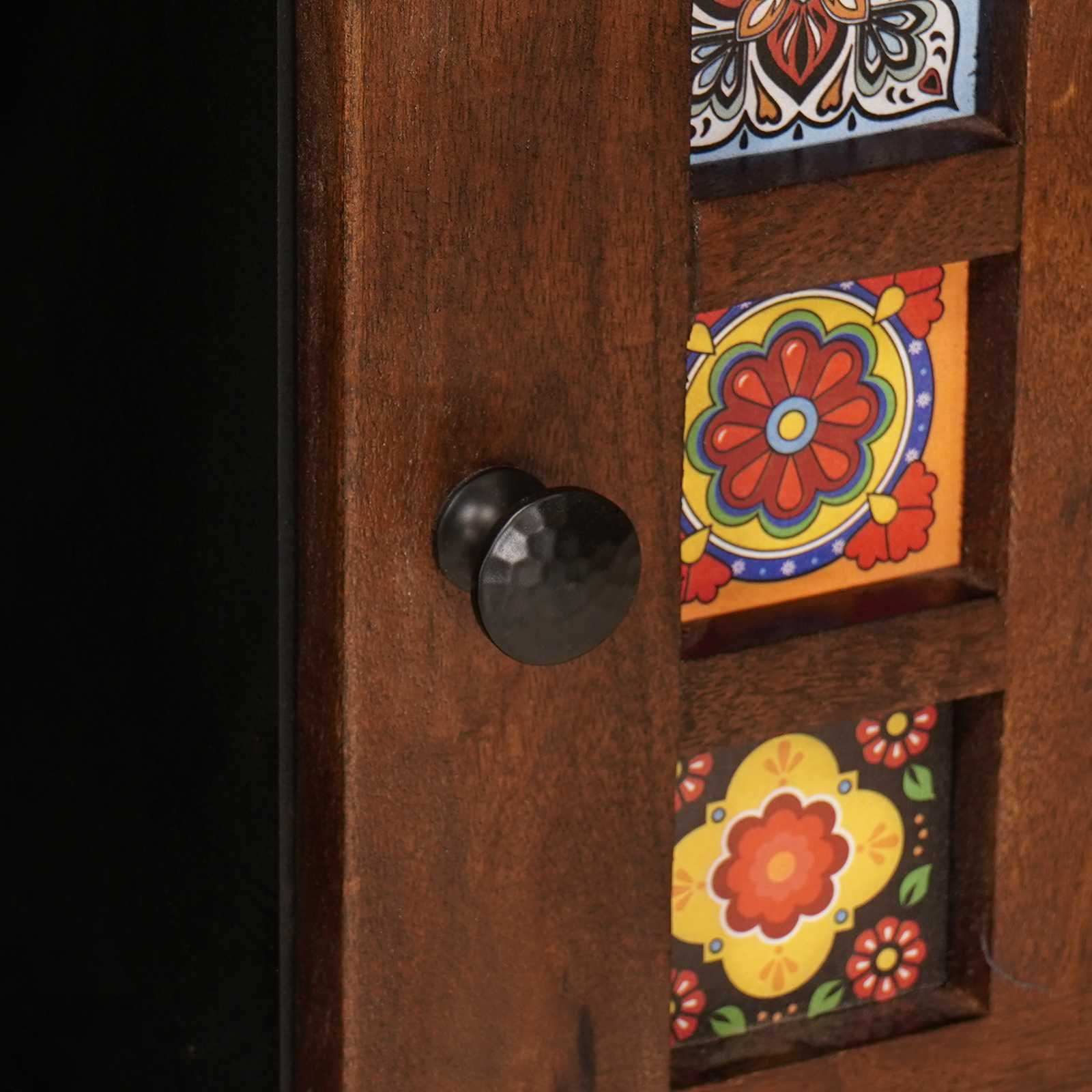 Table basse Marron 100 x 54 x 40 cm Bois de mangue massif - XIOS