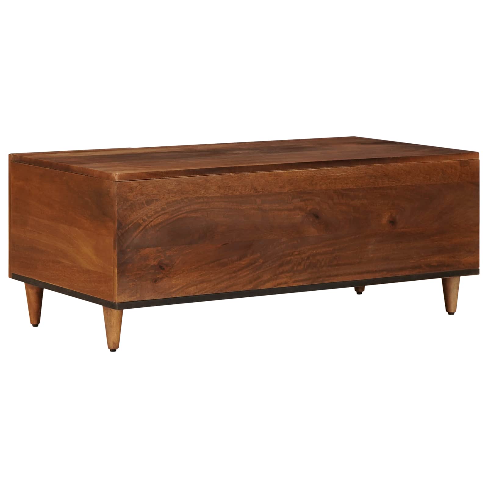 Table basse Marron 100 x 54 x 40 cm Bois de mangue massif - XIOS
