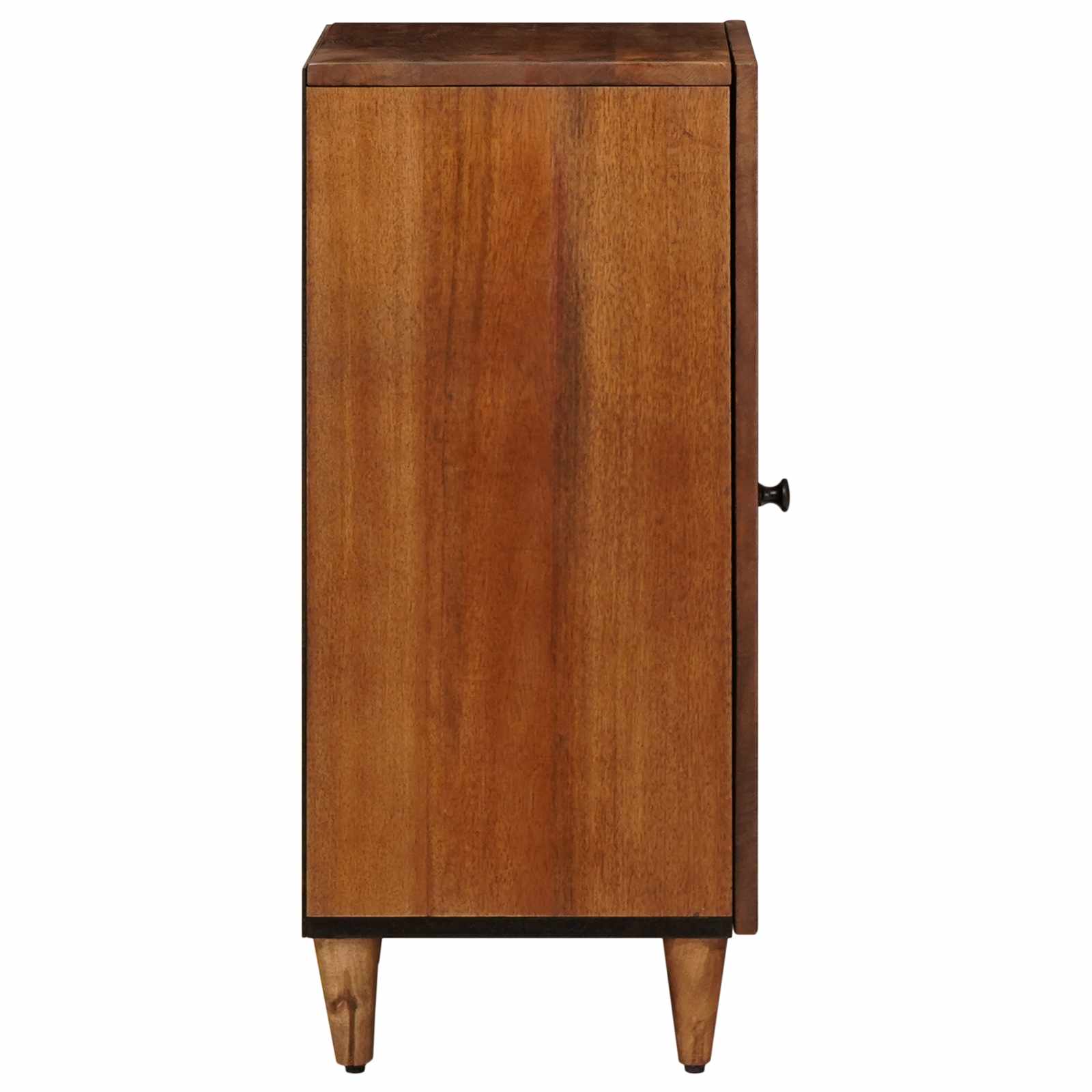 Buffet avec porte Noyer 40 x 33 x 75 cm Bois de mangue massif - XIOS