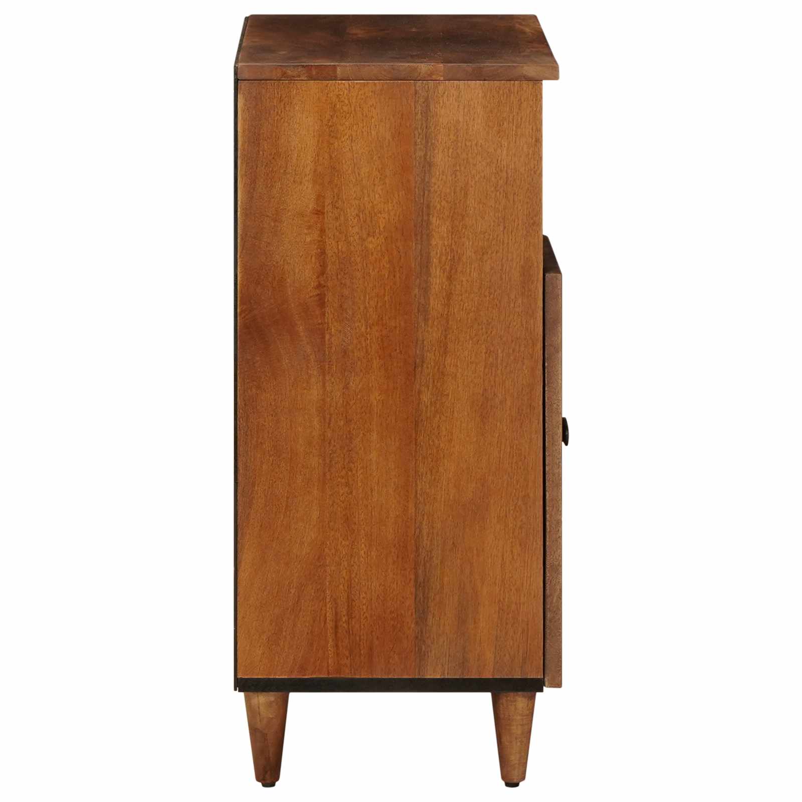 Buffet avec porte Noyer 60 x 33 x 75 cm Bois de mangue massif - XIOS